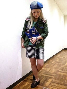 ★miku★さん（レディース・157cm）の春コーディネート