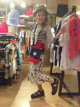 ★miku★さん（レディース・157cm）の夏コーディネート