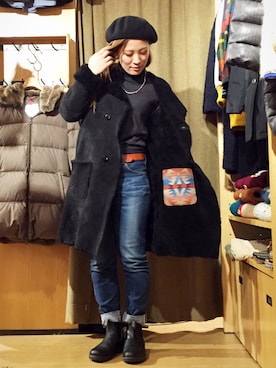 ★miku★さん（レディース・157cm）の冬コーディネート