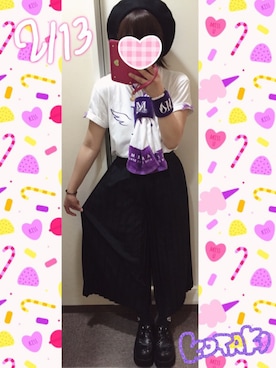 「アンジュルム」｜「アイテム（レッグウェア）」を使った、KOTAKIさん（レディース・150cm）の冬コーディネート