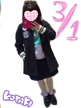 「MALKOMALKA（マルコマルカ）のアイテム」を使った、KOTAKIさん（レディース・150cm）の春コーディネート