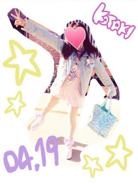 「SWIMMER（SWIMMER）のアイテム（ワンピース/ドレス）」を使った、KOTAKIさん（レディース・150cm）の夏コーディネート