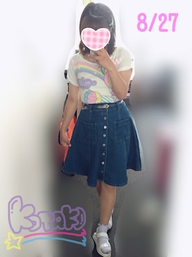 「ねずみ」｜KOTAKIさん（レディース・150cm）の夏コーディネート