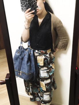 「アイテム（つなぎ/オールインワン、その他）」を使った、chico22さん（レディース・148cm）の秋コーディネート