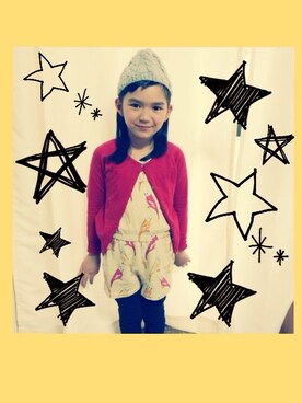 「ZARA KIDS」｜「アイテム（つなぎ/オールインワン）」を使った、Qさん（キッズ・120cm）の春コーディネート