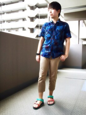 HIROKIさん（メンズ・157cm）の夏コーディネート