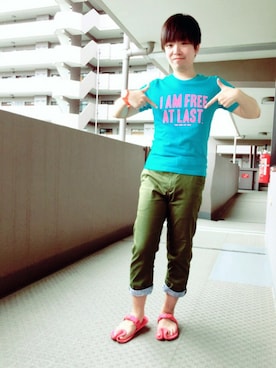 HIROKIさん（メンズ・157cm）の夏コーディネート