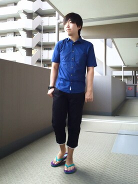 HIROKIさん（メンズ・157cm）の夏コーディネート