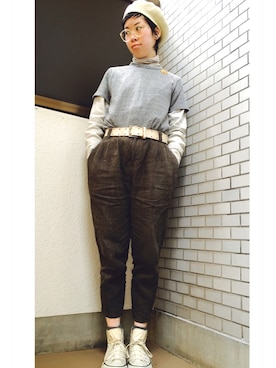 ウエダマユさんのコーディネート