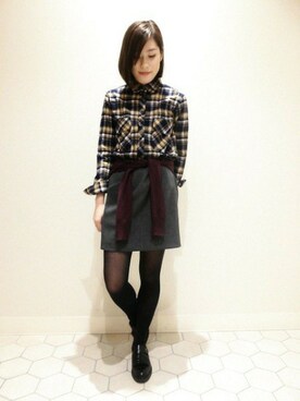 エミリさん(レディース・158cm)の冬コーディネート