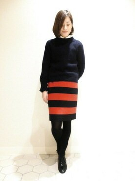 エミリさん(レディース・158cm)の冬コーディネート