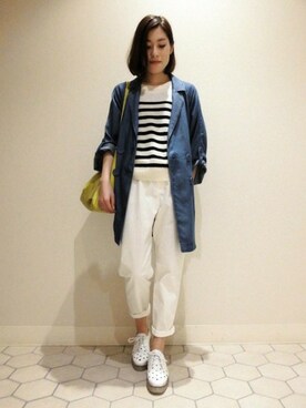 エミリさん（レディース・158cm）の春コーディネート