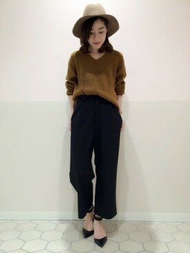 エミリさん（レディース・158cm）の秋コーディネート