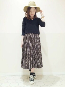 エミリさん（レディース・158cm）の冬コーディネート