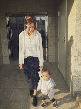 かなみいさん（キッズ・80cm）の冬コーディネート