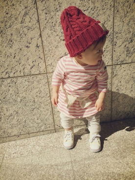 かなみいさん（キッズ・80cm）の春コーディネート