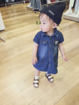 かなみいさん(キッズ・80cm)の春コーディネート