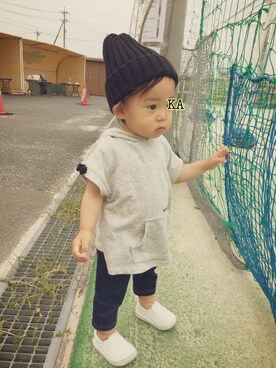 かなみいさん（キッズ・80cm）の春コーディネート