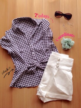 れいこ。さん（レディース・158cm）の夏コーディネート