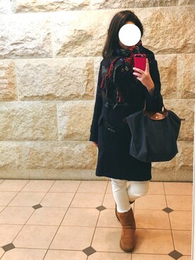 「AG JEANS（エージージーンズ）のアイテム」を使った、BOWさん（レディース・169cm）の秋コーディネート