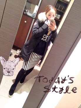 makiさん（レディース・161cm）の冬コーディネート