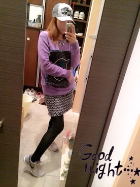 makiさん（レディース・161cm）の冬コーディネート