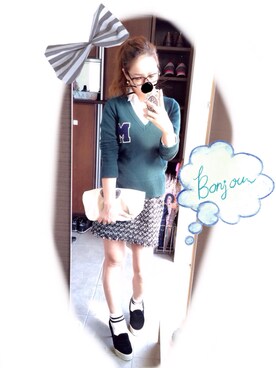 makiさん（レディース・161cm）の春コーディネート