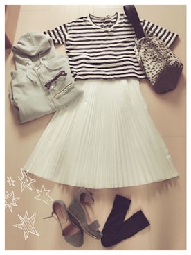 makiさん(レディース・161cm)の春コーディネート