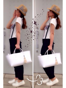 makiさん（レディース・161cm）の夏コーディネート