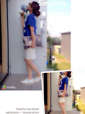 makiさん（レディース・161cm）の夏コーディネート