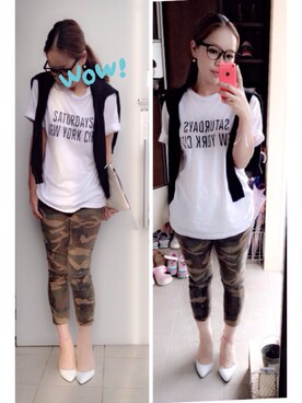 makiさん（レディース・161cm）の夏コーディネート