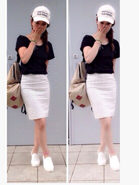 makiさん(レディース・161cm)の夏コーディネート