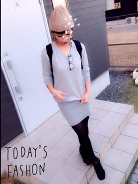 makiさん(レディース・161cm)の秋コーディネート