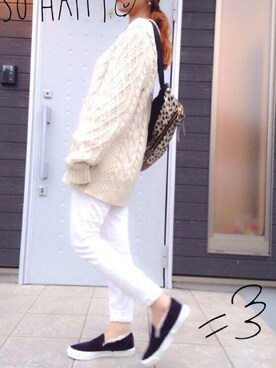 makiさん（レディース・161cm）の冬コーディネート