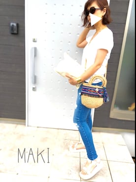 makiさん(レディース・161cm)の夏コーディネート