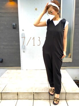 makiさん（レディース・161cm）の夏コーディネート