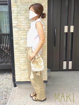 makiさん（レディース・161cm）の夏コーディネート