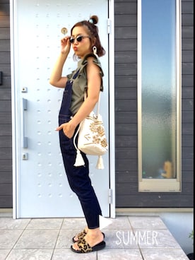 makiさん（レディース・161cm）の夏コーディネート