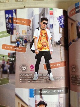 GORONCHYさんのコーディネート