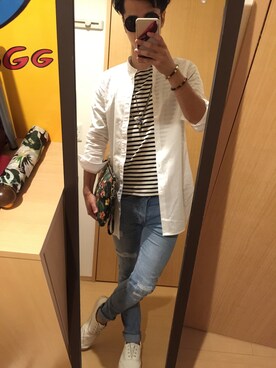 ててぃーさん(メンズ・177cm)の春コーディネート