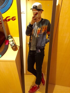 ててぃーさん（メンズ・177cm）の夏コーディネート