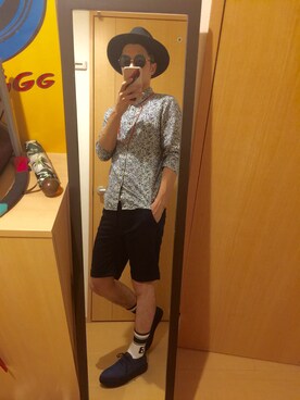 ててぃーさん（メンズ・177cm）の夏コーディネート