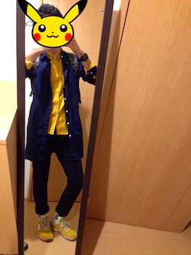 「WEGO（ウィゴー）のアイテム（アナログ腕時計）」を使った、ててぃーさん（メンズ・177cm）の秋コーディネート
