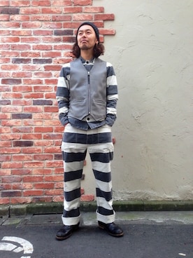 kiharaさん（メンズ・173cm）の秋コーディネート