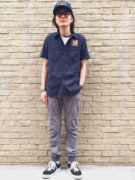 ♪♫♬♪♬♫♪さん（メンズ・172cm）の春コーディネート