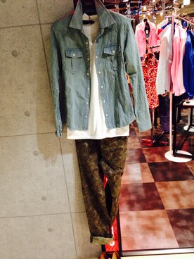 まろ。@Xfrmスタッフさんのコーディネート