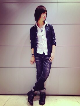 まろ。@Xfrmスタッフさんのコーディネート