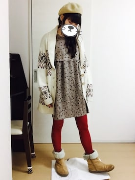 「ARROW（アロー）のアイテム（その他アウター）」を使った、みすけさん（レディース・164cm）の秋コーディネート