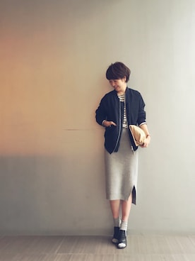 YUKO さん(レディース・156cm)の冬コーディネート