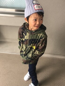 「5歳」｜「アイテム（マウンテンパーカー）」を使った、mii5578さん（レディース・167cm）の秋コーディネート